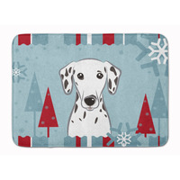 "Caroline's Treasures Winter Holiday Dalmatian Floor Mat, 19"" x 27"", Multicolor"
