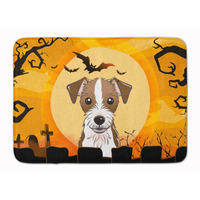 "Caroline's Treasures Halloween Jack Russell Terrier Floor Mat, 19"" x 27"", Multicolor"