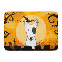 "Caroline's Treasures Halloween Bull Terrier Floor Mat, 19"" x 27"", Multicolor"