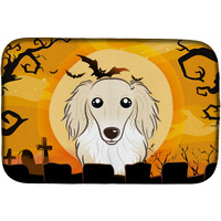 "Caroline's Treasures BB1770DDM Dish Drying Mat, 14"" x 21"", Halloween"