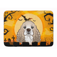 "Caroline's Treasures Halloween Cocker Spaniel Floor Mat, 19"" x 27"", Multicolor"