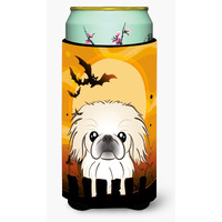 "Caroline's Treasures Halloween Pekingese Tall Boy Koozie Hugger, Multicolor"