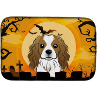 "Caroline's Treasures BB1782DDM Dish Drying Mat, 14"" x 21"", Halloween"
