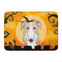 "Caroline's Treasures Halloween Borzoi Floor Mat, 19"" x 27"", Multicolor"