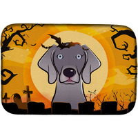 "Caroline's Treasures BB1789DDM Dish Drying Mat, 14 x 21, Halloween"
