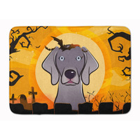 "Caroline's Treasures Halloween Weimaraner Floor Mat, 19"" x 27"", Multicolor"