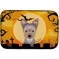 "Caroline's Treasures BB1790DDM Dish Drying Mat, 14"" x 21"", Halloween"