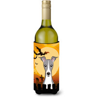 "Caroline's Treasures Halloween Italian Greyhound Wine Bottle Koozie Hugger, 750 ml, Multicolor"