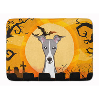 "Caroline's Treasures Halloween Italian Greyhound Floor Mat, 19"" x 27"", Multicolor"