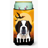 "Caroline's Treasures Halloween Saint Bernard Tall Boy Beverage Insulator Hugger, Multicolor"