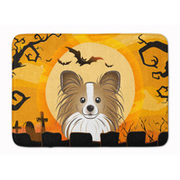 "Caroline's Treasures Halloween Papillon Floor Mat, 19"" x 27"", Multicolor"