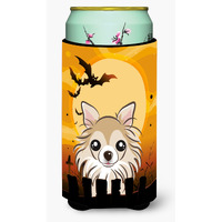"Caroline's Treasures Halloween Chihuahua Tall Boy Koozie Hugger, Multicolor"