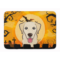 "Caroline's Treasures Halloween Golden Retriever Floor Mat, 19"" x 27"", Multicolor"