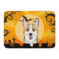 "Caroline's Treasures Halloween Sable Corgi Floor Mat, 19"" x 27"", Multicolor"