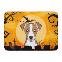"Caroline's Treasures Halloween Jack Russell Terrier Floor Mat, 19"" x 27"", Multicolor"