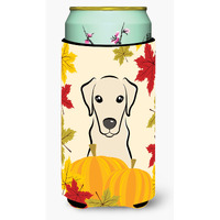 "Caroline's Treasures BB2028TBC ""Yellow Labrador Thanksgiving"" Tall Boy Hugger Koozie, Multicolor"