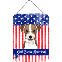 "Caroline's Treasures Jack Russell Terrier Wall or Door Hanging Prints BB2132DS1216, 16HX12W, Multicolor"