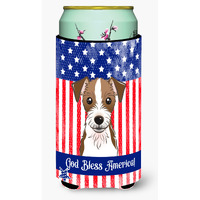 "Caroline's Treasures BB2132TBC ""Jack Russell Terrier"" Tall Boy Hugger Koozie, Multicolor"