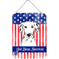"Caroline's Treasures Dalmatian Wall or Door Hanging Prints BB2140DS1216, 16HX12W, Multicolor"