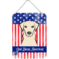 "Caroline's Treasures Yellow Labrador Wall or Door Hanging Prints BB2152DS1216, 16""H x 12""W, Multicolor"