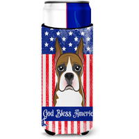 "Caroline's Treasures BB2153MUK ""Boxer Michelob Ultra for Slim Cans, Multicolor"