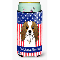 "Caroline's Treasures BB2154TBC ""Cavalier Spaniel"" Tall Boy Hugger Koozie, Multicolor"