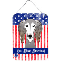"Caroline's Treasures Saluki Wall or Door Hanging Prints BB2159DS1216, 16HX12W, Multicolor"