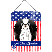 "Caroline's Treasures Japanese Chin Wall or Door Hanging Prints BB2160DS1216, 16HX12W, Multicolor"