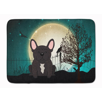 "Caroline's Treasures Halloween Scary French Bulldog Brindle Floor Mat, 19"" x 27"", Multicolor"