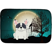 "Caroline's Treasures Adds A Touch Of Flair Dish Drying Mat, 14"" x 21"", Halloween"