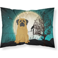 Caroline's Treasures Halloween Scary Mastiff Fabric Standard Pillowcase BB2208PILLOWCASE