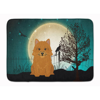 "Caroline's Treasures Halloween Scary Norwich Terrier Floor Mat, 19"" x 27"", Multicolor"