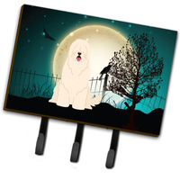 "Caroline's Treasures Halloween Scary South Russian Sheepdog Leash or Key Holder BB2214TH68, Triple, Multicolor"