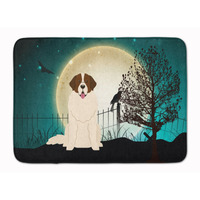 "Caroline's Treasures Halloween Scary Moscow Watchdog Floor Mat, 19"" x 27"", Multicolor"