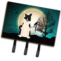 "Caroline's Treasures Halloween Scary Russo-European Laika Spitz Leash or Key Holder BB2219TH68, Triple"