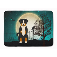 "Caroline's Treasures Halloween Scary Appenzeller Sennenhund Floor Mat, 19"" x 27"", Multicolor"