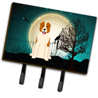 "Caroline's Treasures Halloween Scary Central Asian Shepherd Dog Leash or Key Holder BB2239TH68, Triple"