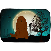 "Caroline's Treasures BB2240DDM Dish Drying Mat, 14"" x 21"", Halloween"