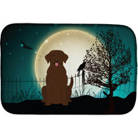 "Caroline's Treasures BB2246DDM Dish Drying Mat, 14 x 21, Halloween"