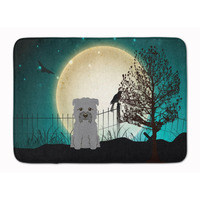"Caroline's Treasures Halloween Scary Glen of Imal Grey Floor Mat, 19"" x 27"", Multicolor"