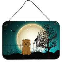 "Caroline's Treasures Halloween Scary Glen of Imal Tan Wall or Door Hanging Prints BB2250DS812, 8"" x 12"""
