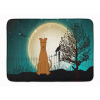 "Caroline's Treasures Halloween Scary Irish Terrier Floor Mat, 19"" x 27"", Multicolor"