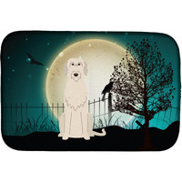 "Caroline's Treasures BB2255DDM Dish Drying Mat, 14"" x 21"", Halloween"