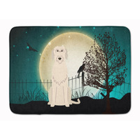 "Caroline's Treasures Halloween Scary Irish Wolfhound Floor Mat, 19"" x 27"", Multicolor"