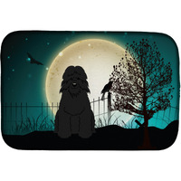"Caroline's Treasures Halloween Scary Boozier Des Flanders Dish Drying Mat, 14"" x 21"""