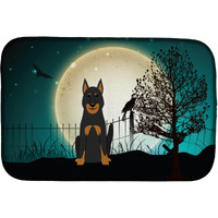 "Caroline's Treasures BB2270DDM Dish Drying Mat, 14"" x 21"", Halloween"