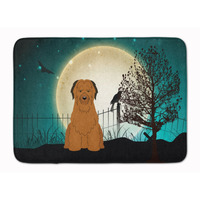 "Caroline's Treasures Halloween Scary Briard Brown Floor Mat, 19"" x 27"", Multicolor"