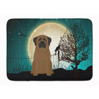 "Caroline's Treasures Halloween Scary Bullmastiff Floor Mat, 19"" x 27"", Multicolor"