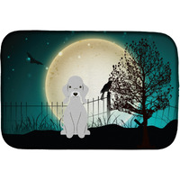 "Caroline's Treasures BB2280DDM Dish Drying Mat, 14"" x 21"", Halloween"