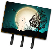 "Caroline's Treasures Halloween Scary Bedlington Terrier Sandy Leash or Key Holder BB2281TH68, Triple"
